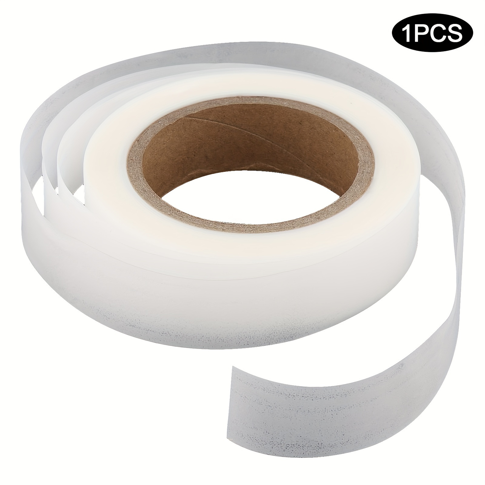 Sinmoe Nastro per Teloni in PE con Elevata Forza Adesiva Nastro di Riparazione Impermeabile per Teloni in Tessuto Nastro per Tende da Sole Teloni di Camion Toppe per Teloni(Bianco