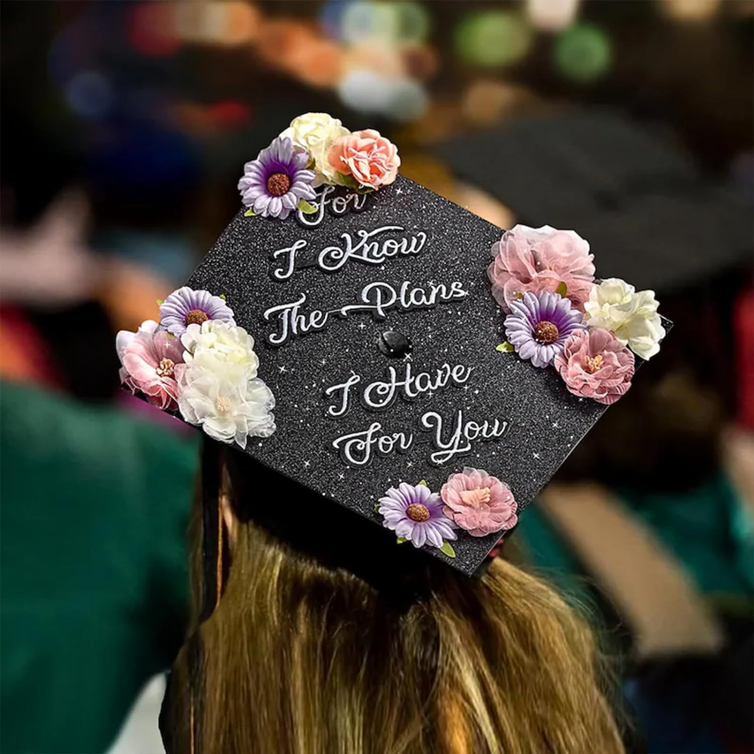 108 Pcs Graduation Cap Decorations 2023 Graduation Hat Cutouts Paper