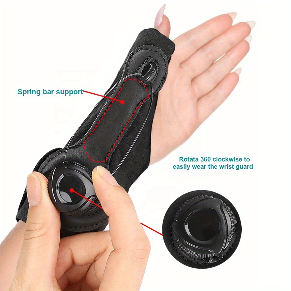 

Adjustable Thumb Support Brace, Tendon Sheath Spica Splint For Wrist Protection, Elastic Wrist Guard For Thumb, Carpal Tunnel