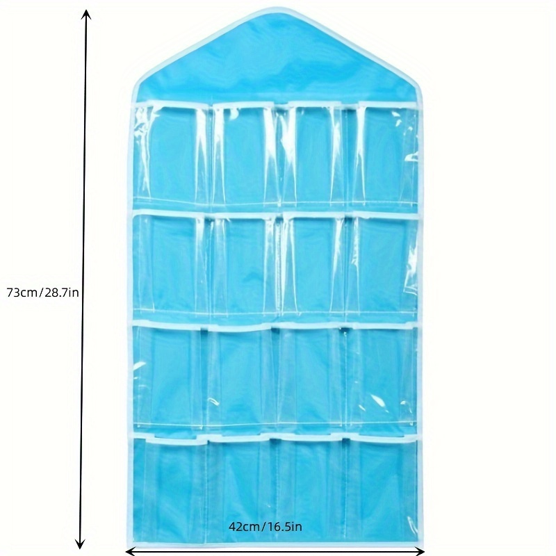 16-Pocket Hanging Bag - Perfect for Socks, Bras, And Underwear - Toiletries Organizer Greatly Organize Your Home