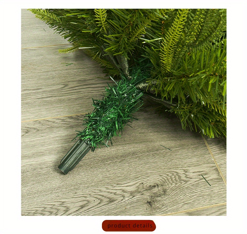 1pc lifelike artificial christmas tree perfect for holiday decor home office details 4