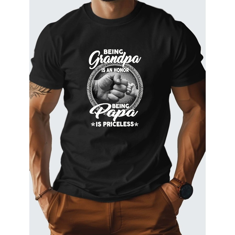 

Papa G500 Pure Cotton Men's Tshirt Comfort Fit