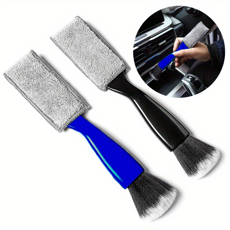 Car Interior Detailing Brushes Dusters Set Nylon Bristles Temu Qatar