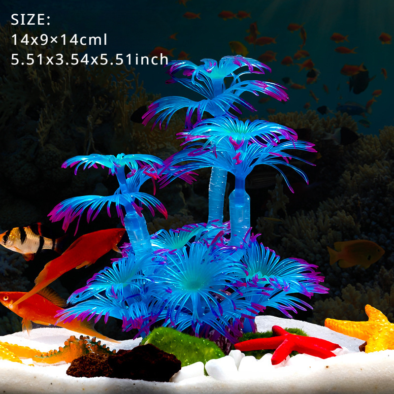 Simulierte Wasserpflanzen und künstliche Korallen Dekorationen für Aquarien * für Marine-Aquarium Landschaftsbau