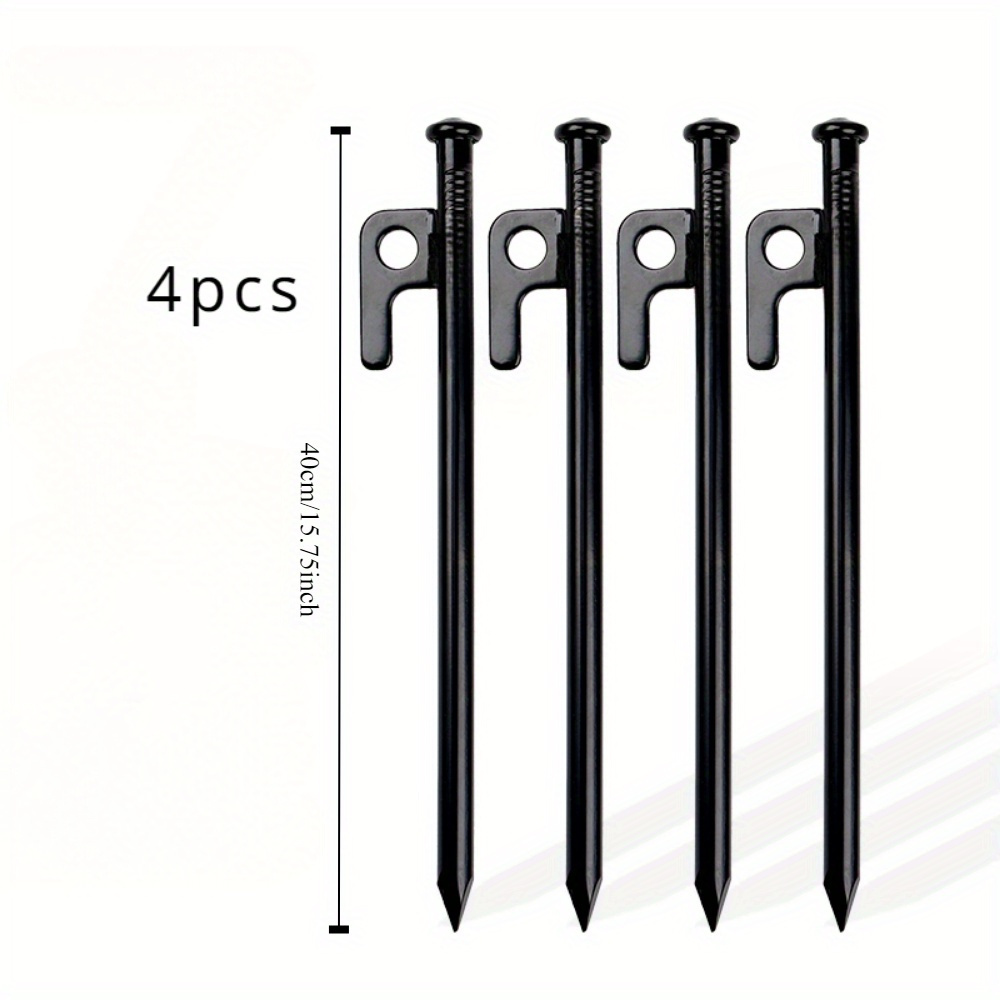 Metal Tent Stakes High Strength Aluminum Alloy Camping Pegs Temu