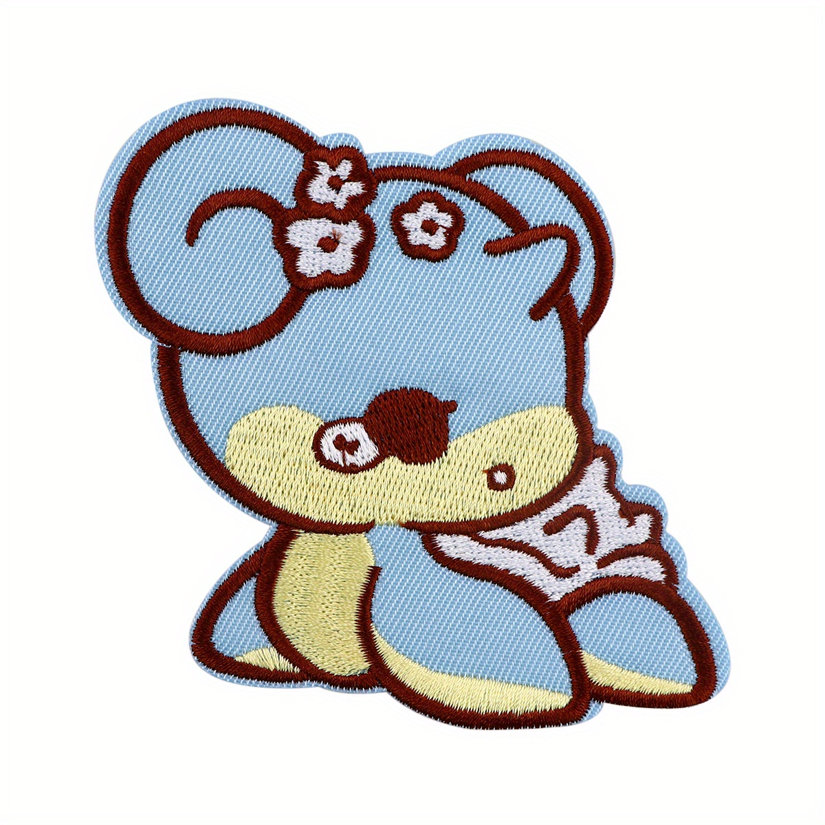 1pc Cute Cartoon Patch For Men, Embroidery Patch For Backpack Hat Clothes