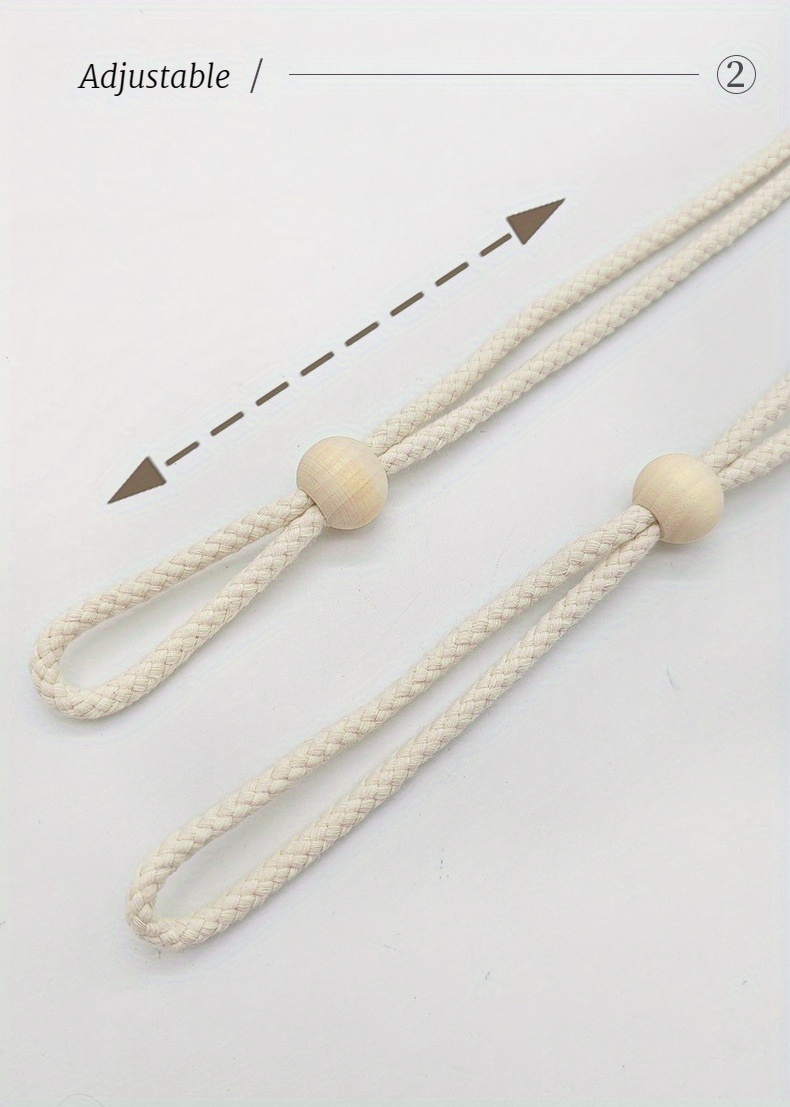 CAMWAY Fermatenda Magnetico 2 pezzi Raccogli Tenda con Calamite Clip