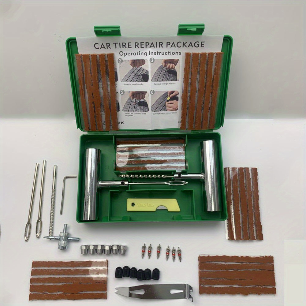 heavy duty tyre puncture repair kit tubeless car tyre plug Temu