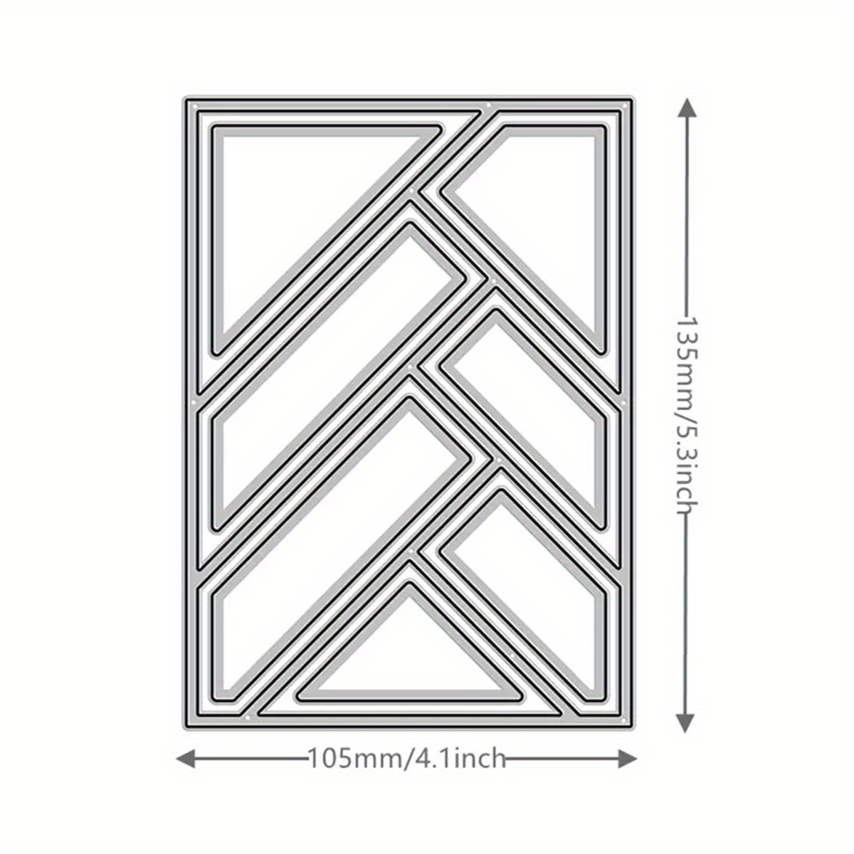 Matrice De Découpe Métal Motif Bonhomme De Neige - Pour Cartes De Noël, Scrapbooking (134.5x170.4 Mm) - 8