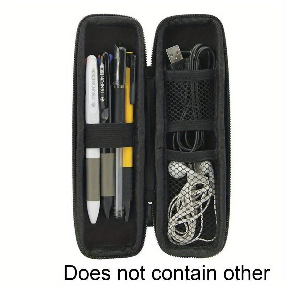 

Waterproof Black Eva Hard Shell Pen Case - Compact & Durable, Ideal For School And Office Supplies