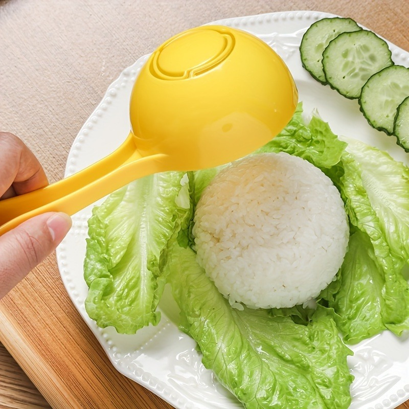 1 cuchara de arroz antiadherente de polipropileno de gran capacidad - ¡Ideal para gachas, arroz y más!