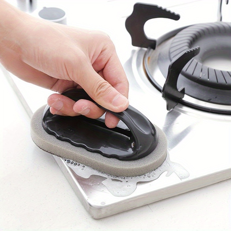 1pc of Kitchen Magic Sponge Brush, a Versatile Cleaning Brush for Sponges, Suitable for Scrubbing Pans, Pots, And Knives, Also Great for Halloween Decorations And As a Christmas Gift.