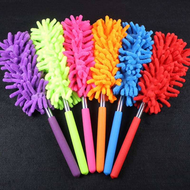 microfiber duster brush for home car cleaning anti static versatile no electricity needed perfect for walls various surfaces