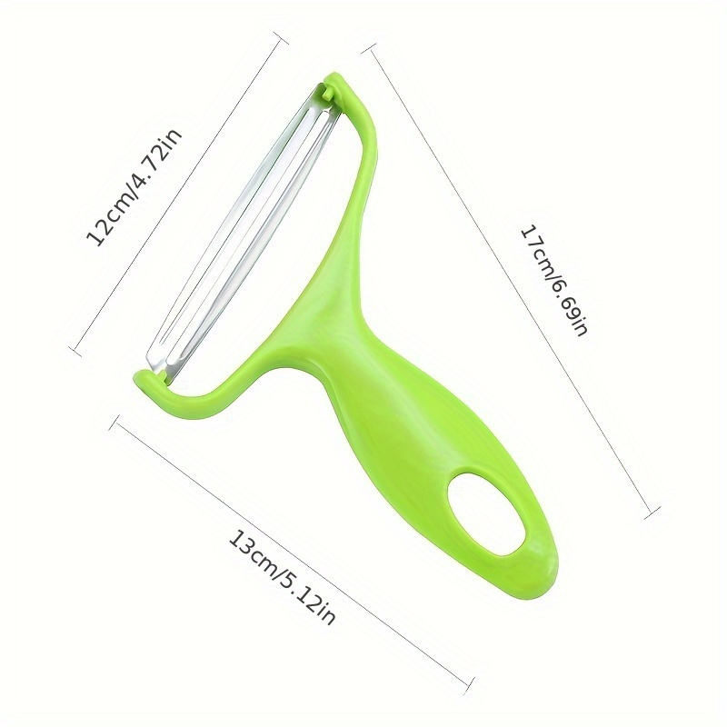 TEMU Purple And Blue Cabbage Grater - Wide Mouth Peeling Knife For Easy Shredding And Peeling Of Garden Vegetables, Halloween Decor, Christmas Gift
