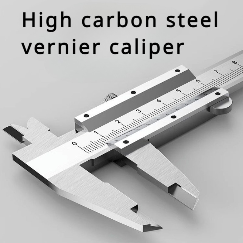 

Precision Digital Display Vernier Caliper - High Carbon Steel, Industrial-grade For Accurate Measurements