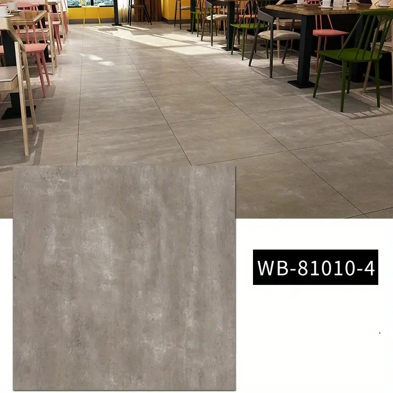 15/30pcs Thick Self-adhesive Floor & Wall Tiles - Non-slip, Waterproof Vinyl Stickers For Kitchen And Bathroom - Vintage Tile Renovation Decals