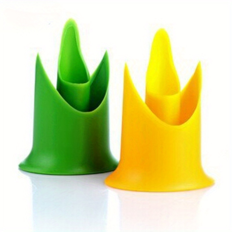 Pepper Corer Tools, 2 In 1 Pepper Seed Corer Remover Bell Peppers Cutter Deseeding Corers Tool Fruit Quick Vegetables Kitchen Home Family Camping Beige