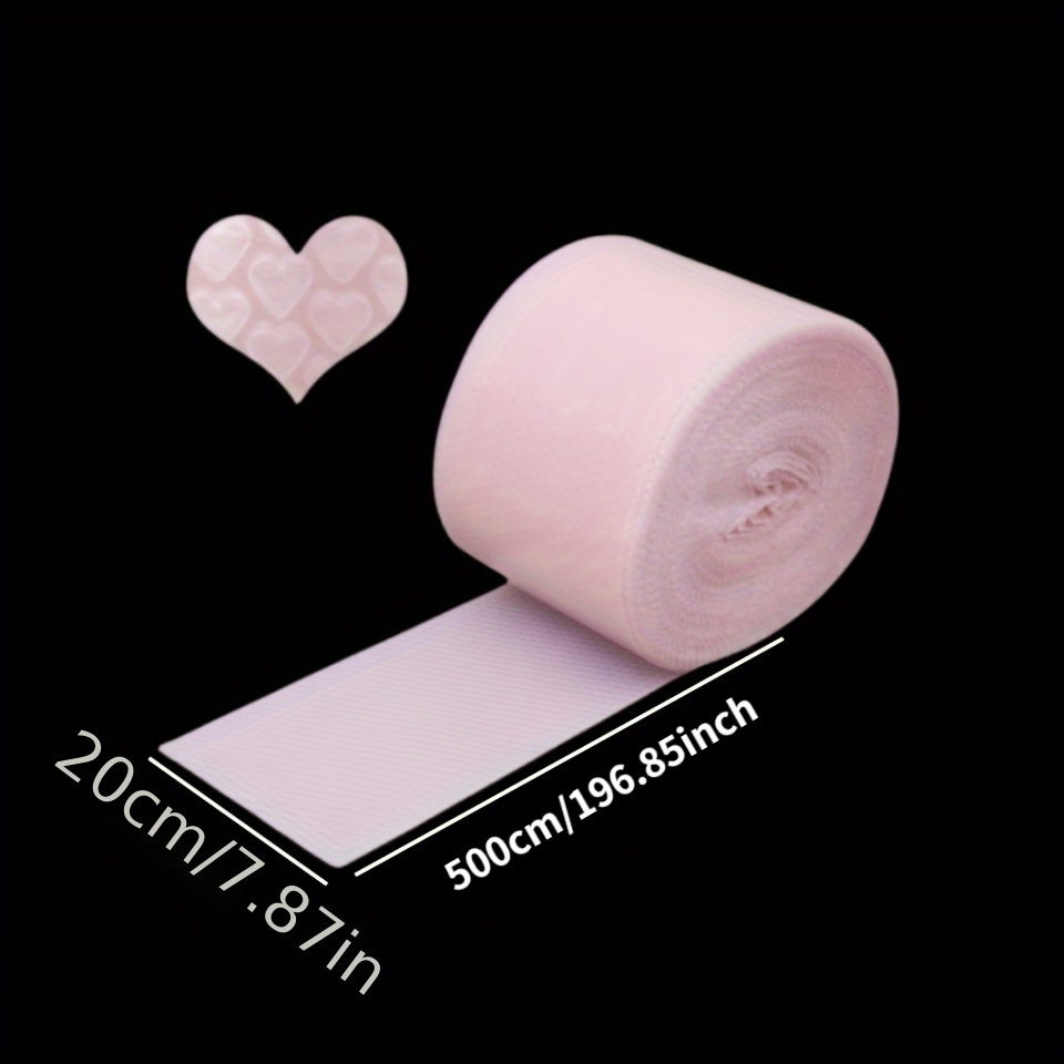 TEMU 1pc Love Thickened Shockproof Pad Packing Film -shaped Bubbles
