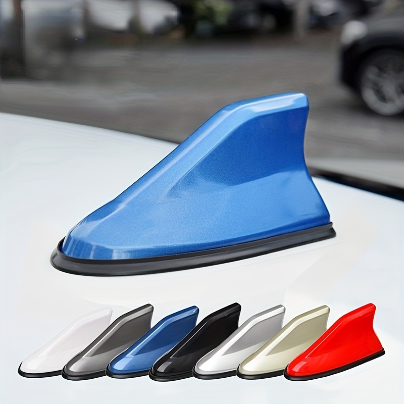 

Car Modified Shark Spoiler, Car Roof Decoration Accessories Shark Fin Tail Stick-on Spoiler