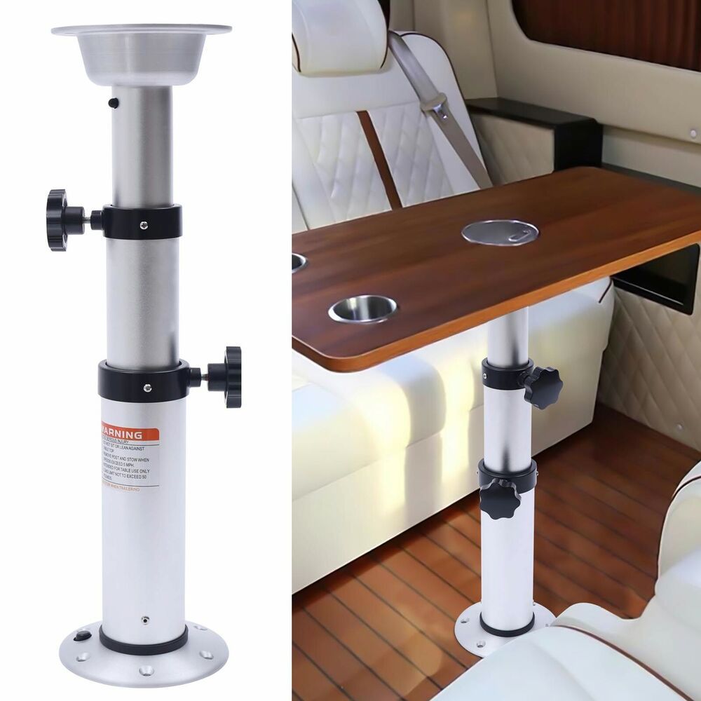 

Pedestal Stand Pedestal Table Base Adjustable Height Table Leg Fit Rv Boat Yacht