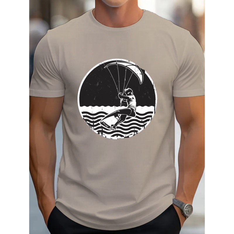 

Print Tee Shirt, Tees For Men, Casual Short Sleeve T-shirt For Summer