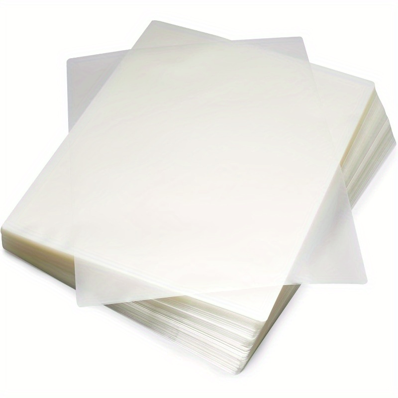 

Odorless 3mil Sheets 9x11.5" - Crystal Clear, Long-lasting Protection For Documents & Photos, 50/200 Piece