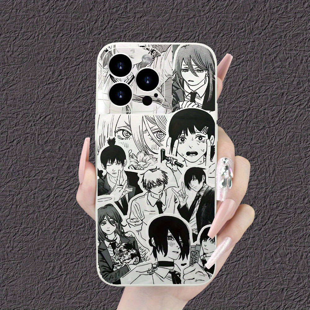 

Anime Manga Characters Phone Case, Fashionable Cool Creative Matte Tpu Cover With Advanced Camera Protection, Compatible With 15/14/13/12/11/xs/xr/x/7/8/plus/pro/max/mini Series