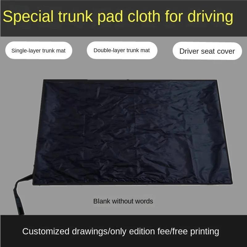 

Polyester Cargo Liner For Suvs And Trucks, Foldable, Dustproof, Waterproof, Universal Fit Trunk Mat With Seat Cover Option