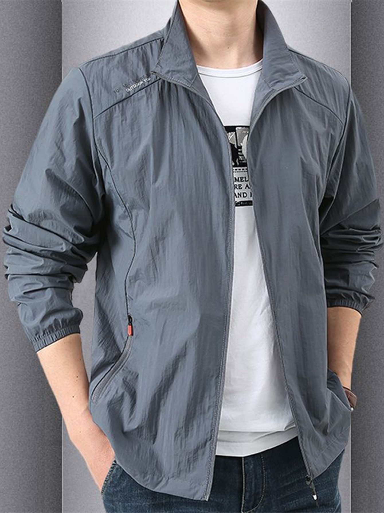 Leichte Sommerjacke DÃ¼nne Sommerjacke Herren Herren Leichte