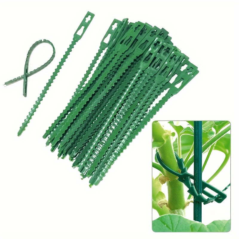 

30-piece Adjustable Garden Plant Ties - Flexible, Multi-functional Support For Trees & Shrubs, 6.69