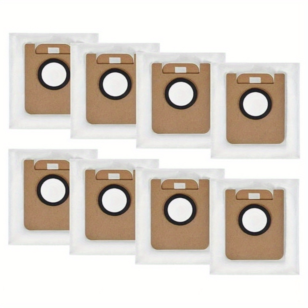 

8pcs Replacement Dust Bags Compatible With Dreame D10 Plus/d10s Plus/bot Z10 Pro/l10 Plus Robot Vacuum Accessories