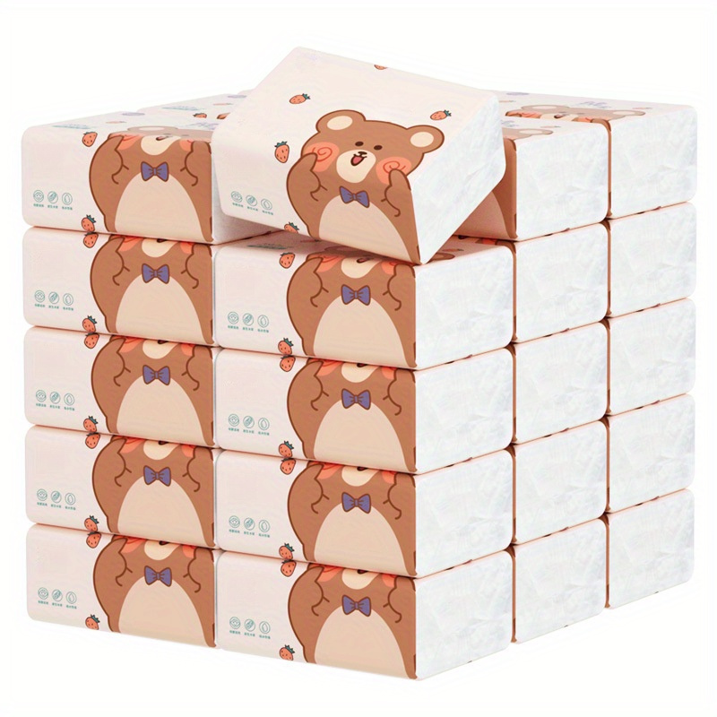 

8pcs Premium 3-ply Tissues - 280 Count , & For Home, Office, Dorms | Bpa-free, Sustainable Wood