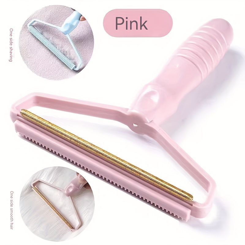 TEMU 1pc Portable Pet Hair Remover, Removes Pet Hair From Cats And Dogs On Carpets, Sofas, And Beds, Reusable Cleaning Tool For Grooming Cats And Dogs