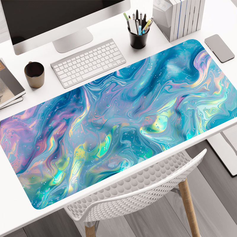 

Aesthetic Art Mouse Pad - 31.4x15.7" Desk Mat For And Computer,