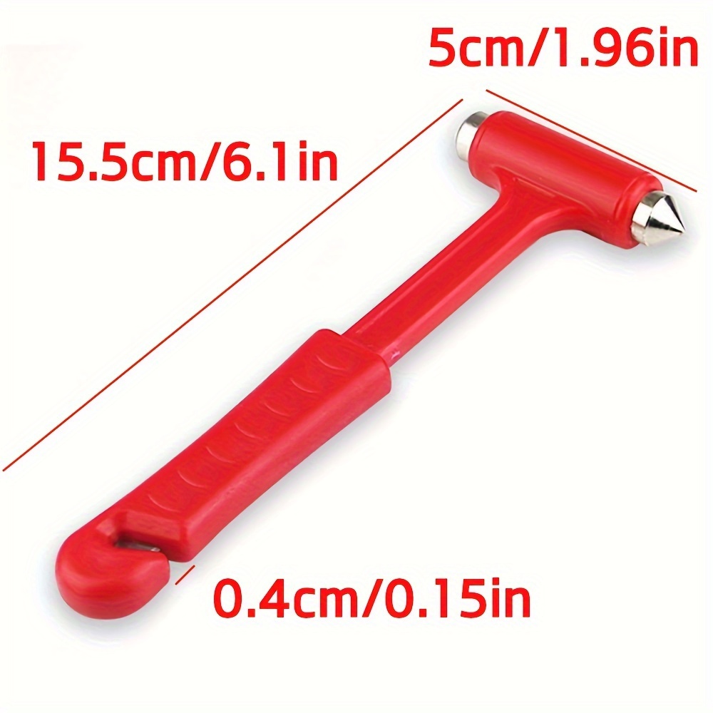 portable universal practical car safety hammer plastic car rescue tool emergency escape tool made of abs material Product details 4