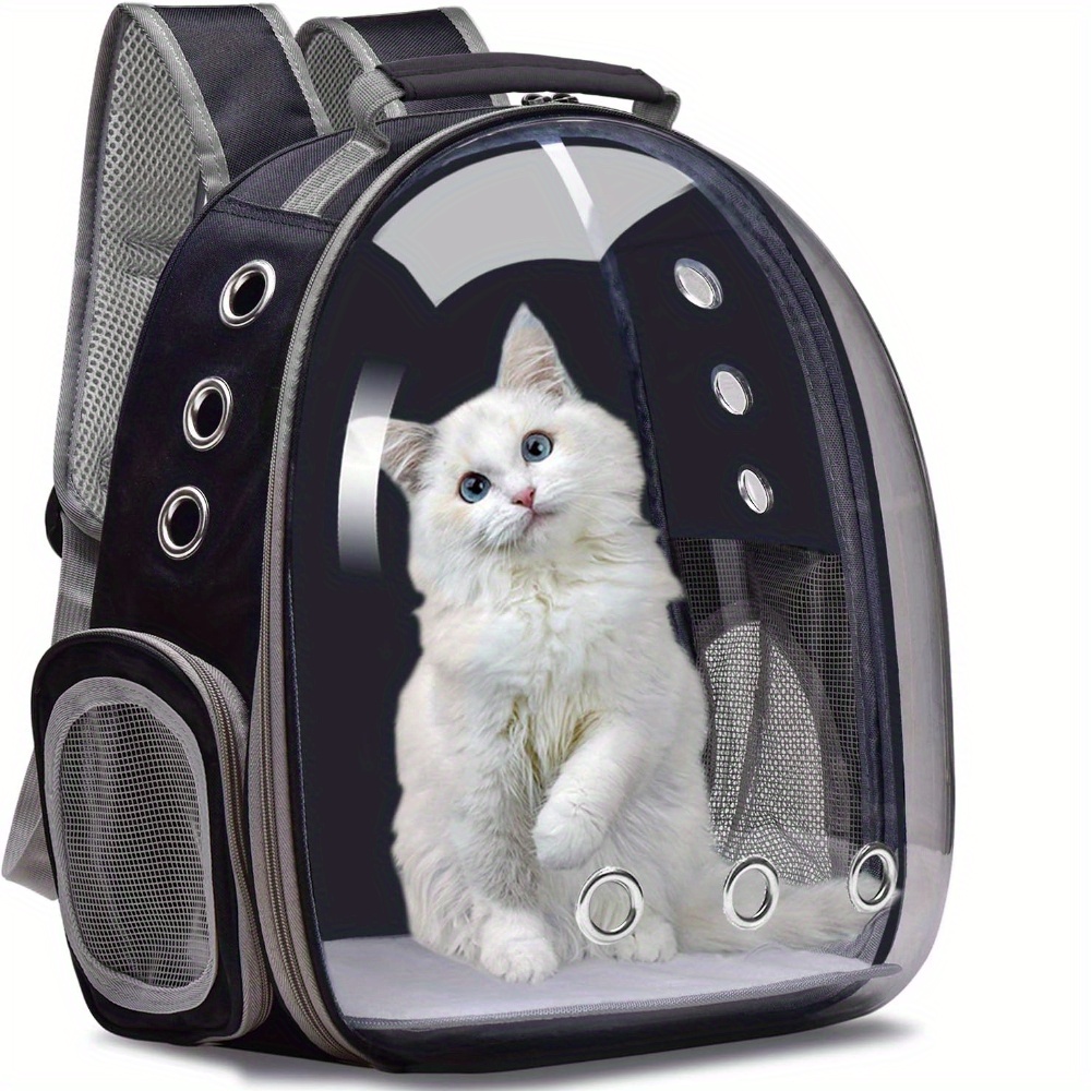 

Cat Backpack Carrier Bubble Carrying Bag, Small Dog Backpack Carrier For Small Medium Dogs Cats, Space Capsule Pet Carrier Dog Hiking Backpack, Airline Approved Travel Carrier