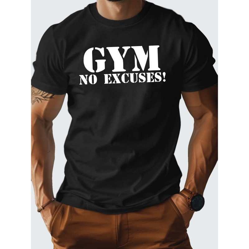 

No Excuses Pure Cotton Men's Tshirt Comfort Fit