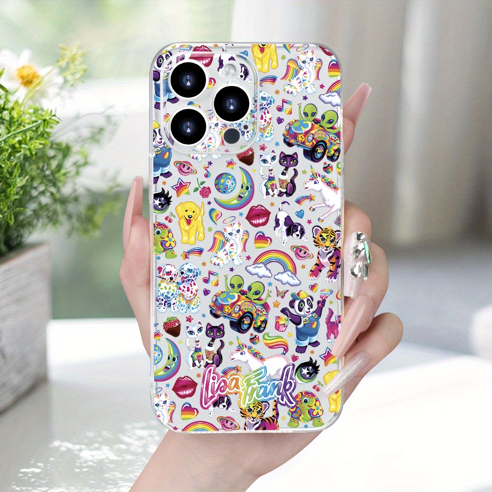 

Alien Animal Print Cute Transparent Tpu Phone Case With Camera Protection For 15/14/13/12/11/xs/xr/x/7/8/plus/pro/max/mini