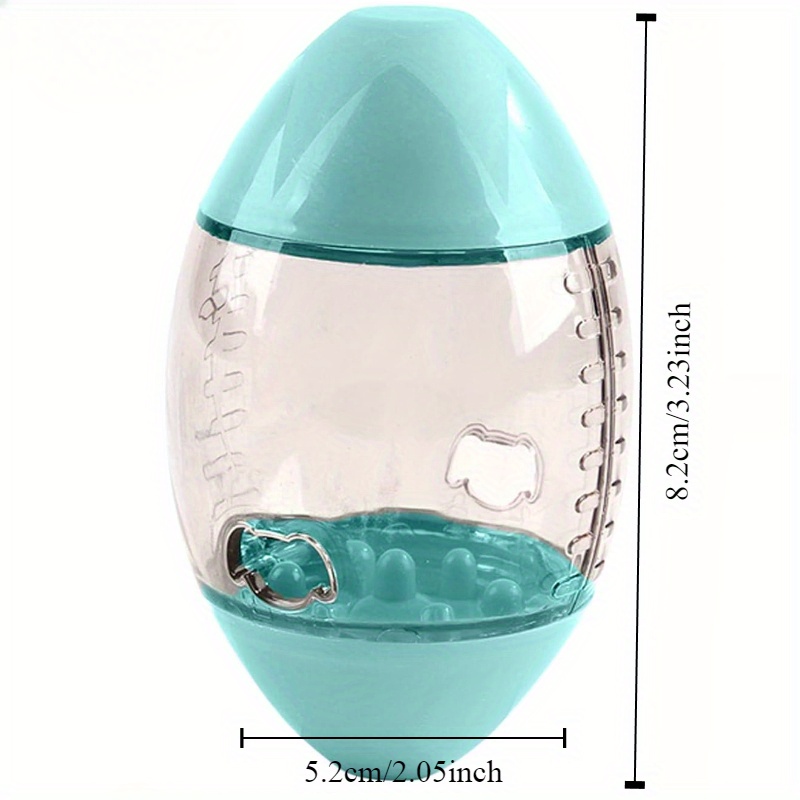 Interactive Football-Shaped Lizard Feeding Toy - Made of Durable Plastic, Suitable for Bearded Dragons, Geckos, And Small Reptiles