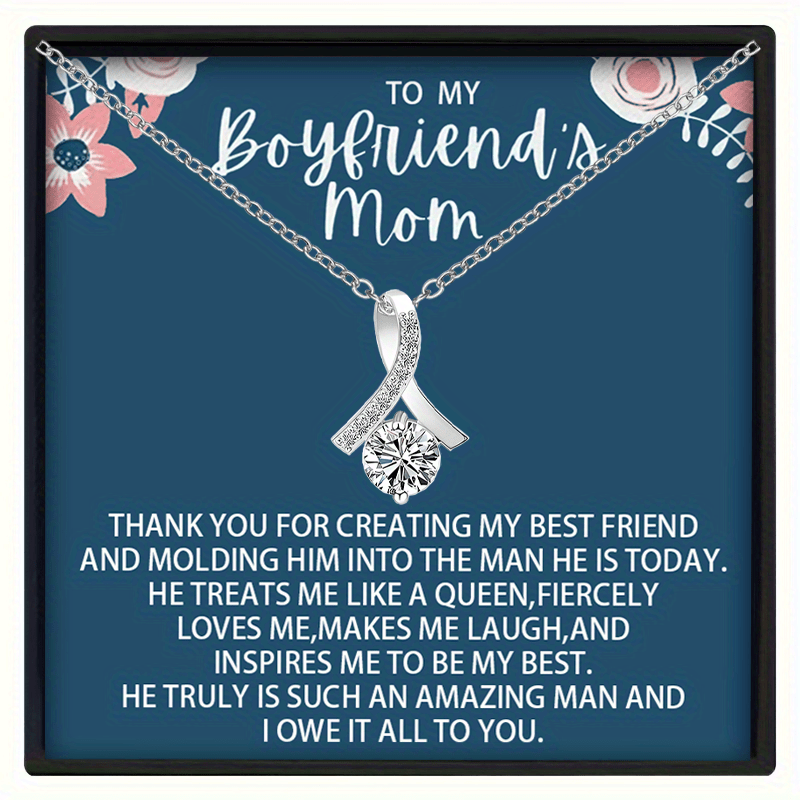 

Creative Elegant Copper Pendant Necklace Box Card For Boyfriend Mother Christmas Birthday Party Gift Holiday Gift