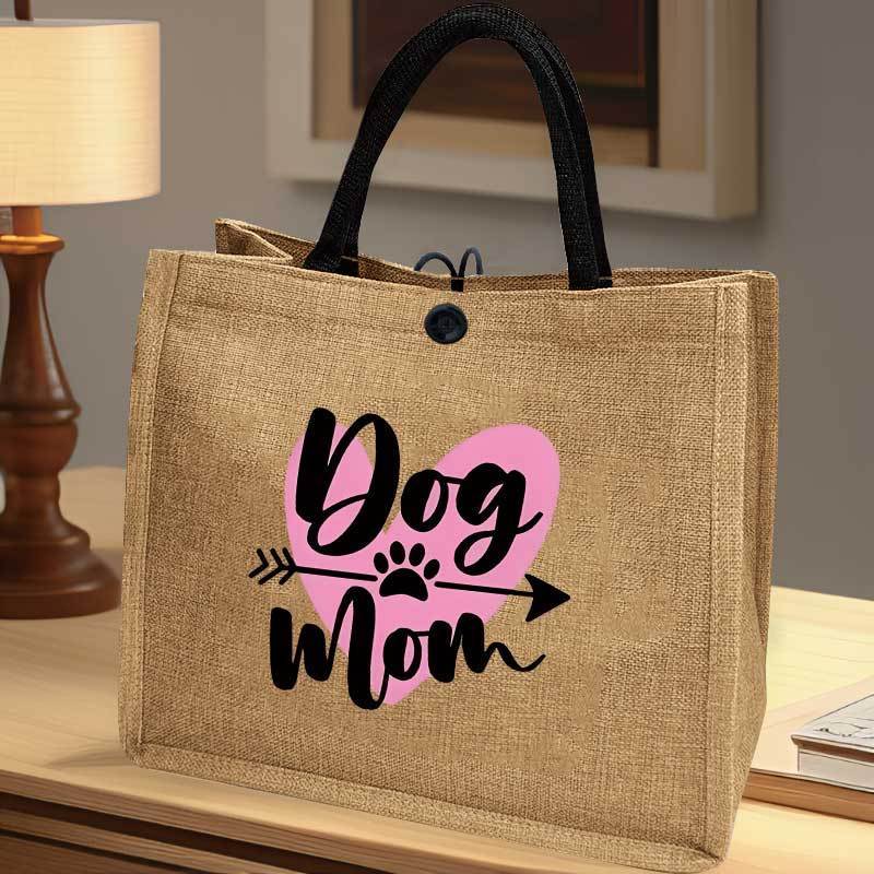 

Leopard Print Heart Pattern Tote Bag, Large Capacity Shoulder Bag, Casual Versatile Handbag For Shopping, Commuter & School