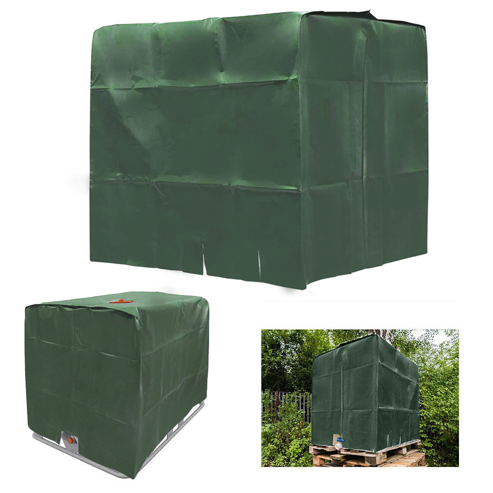 

1000l Ibc Tank Cover - Waterproof, Dustproof & Heat-resistant Canvas For Outdoor Courtyard