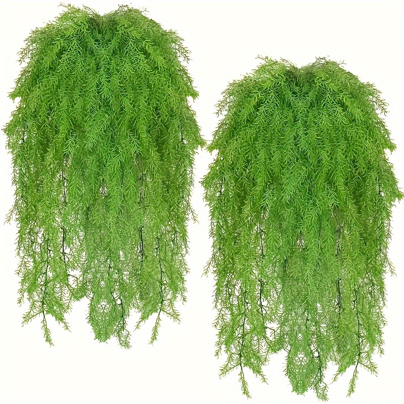 

2-pack Lifelike Fern Garlands - Versatile & Realistic Home/event Decor, Easy-care Indoor/outdoor Accents