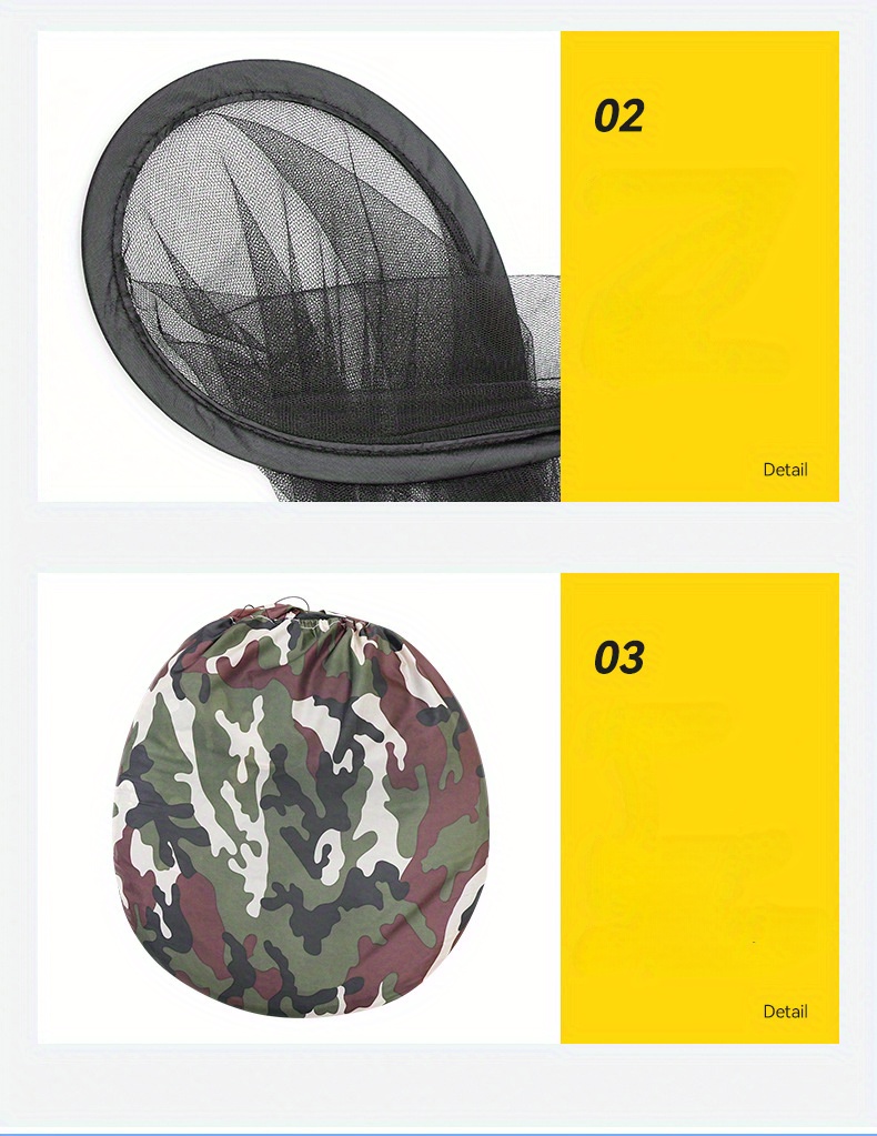 2-Person Portable Camouflage Mosquito Net Tent - No Setup Foldable Outdoor Shelter with Black Frame, All-Season Lightweight Design for Camping, Business Trips & Study Abroad, Mosquito Net Tent, Camping Essentials, Natural Setting, Durable Fabric