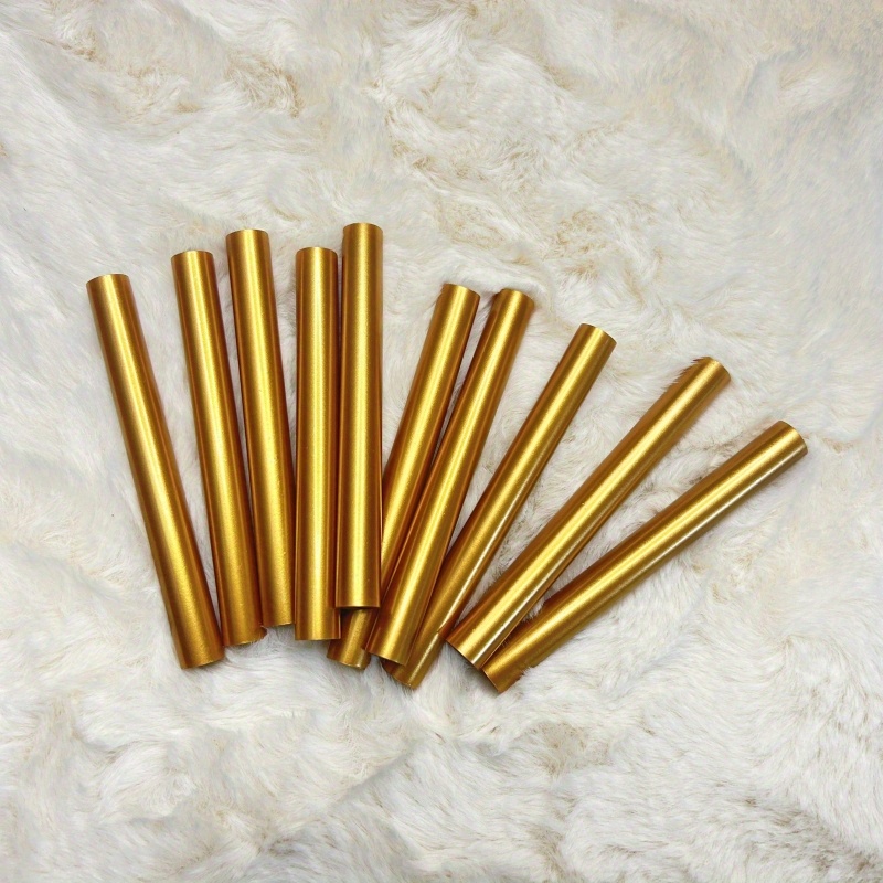 

Metallic Gold Hot Melt Glue Sticks - 0.27" & 0.433" Sizes - High Sticky Wedding Invitation Stamps - Handmade Diy - Eva Material