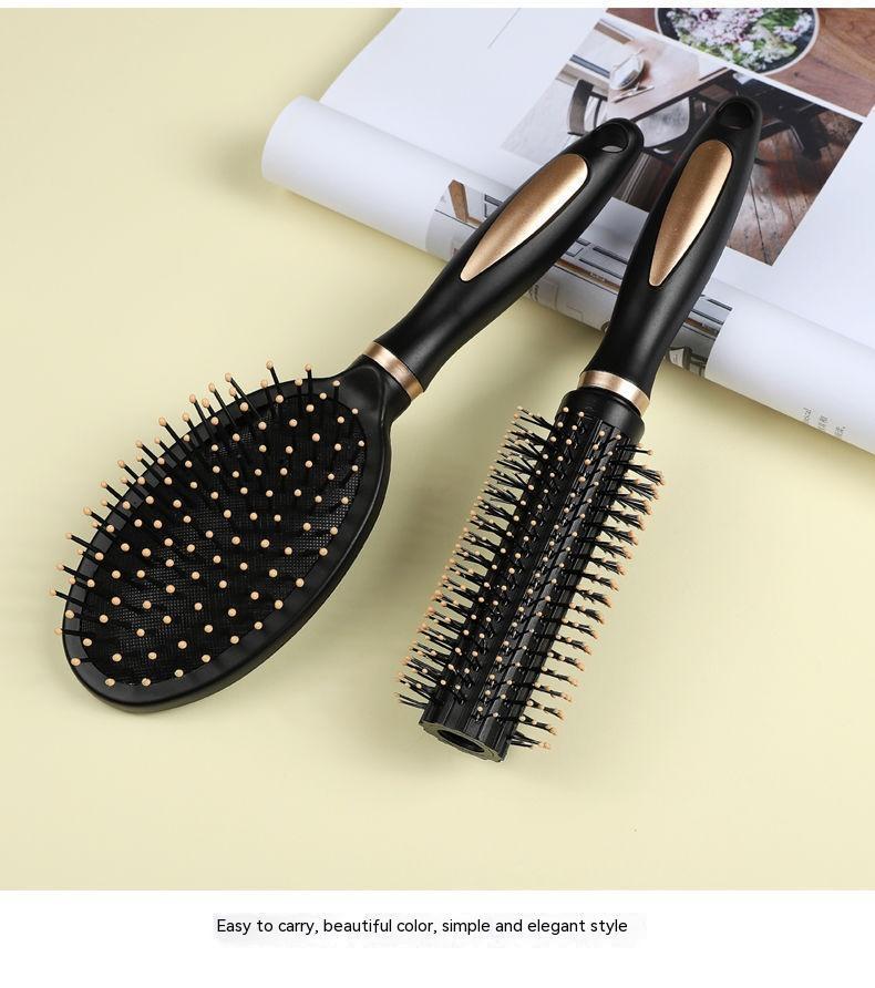 3-delige Ion Hair Combs Set voor Textured Hair, Anti-Statische Air Cushion Detangling Brushes met Plasticen Borsten
