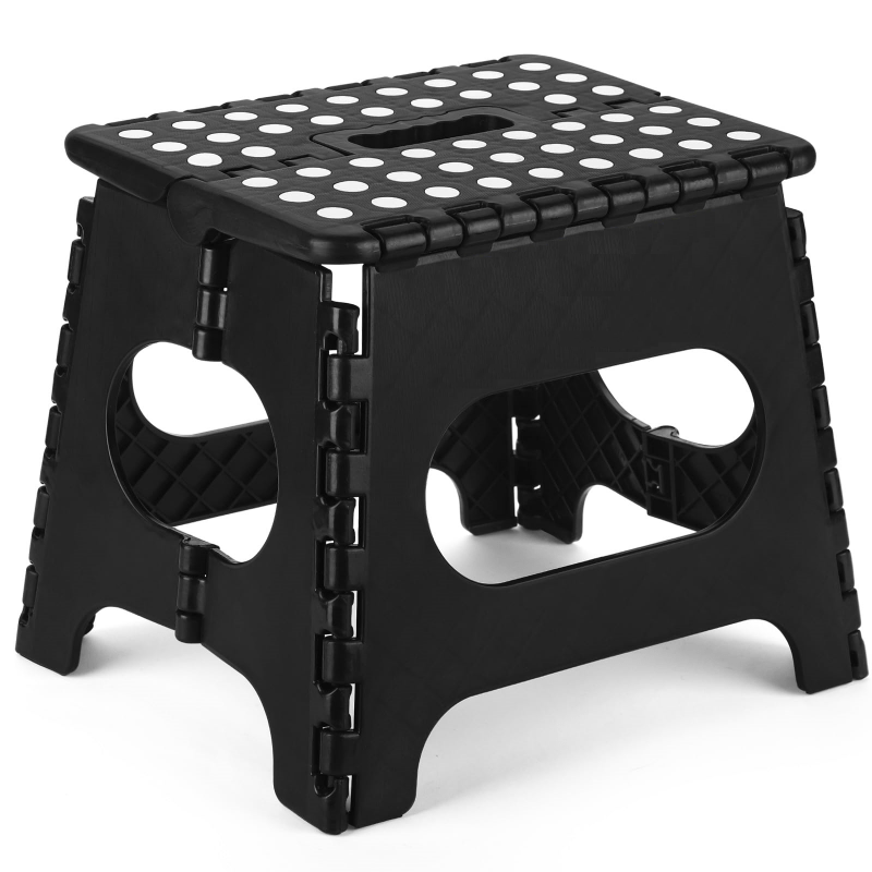 Taburete Plegable Para Niños Y Adultos - 24x20x18 Cm, Aprox. 450 G | Polipropileno Resistente, Ideal Para Casa Y Viajes