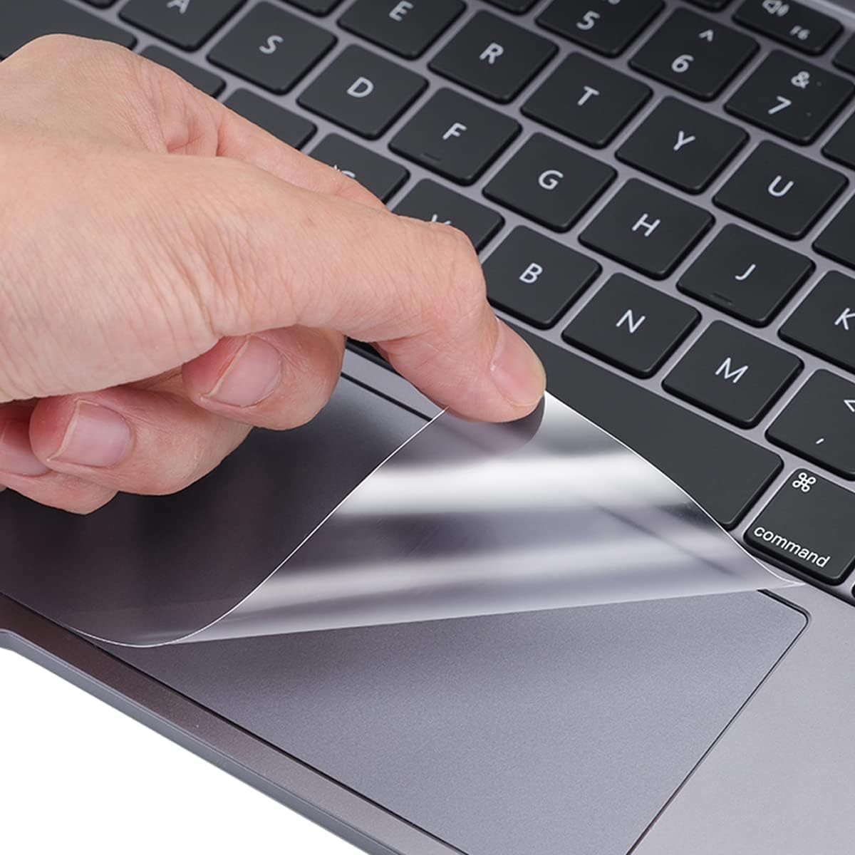 Image of 1pc/2pcs For 13.6 Trackpad Protector Cover Skin For 2024 2023 2022 13.6 Inch M3 M2 Chip A2681 A3113 Anti-scratch Cover Protector , Clear