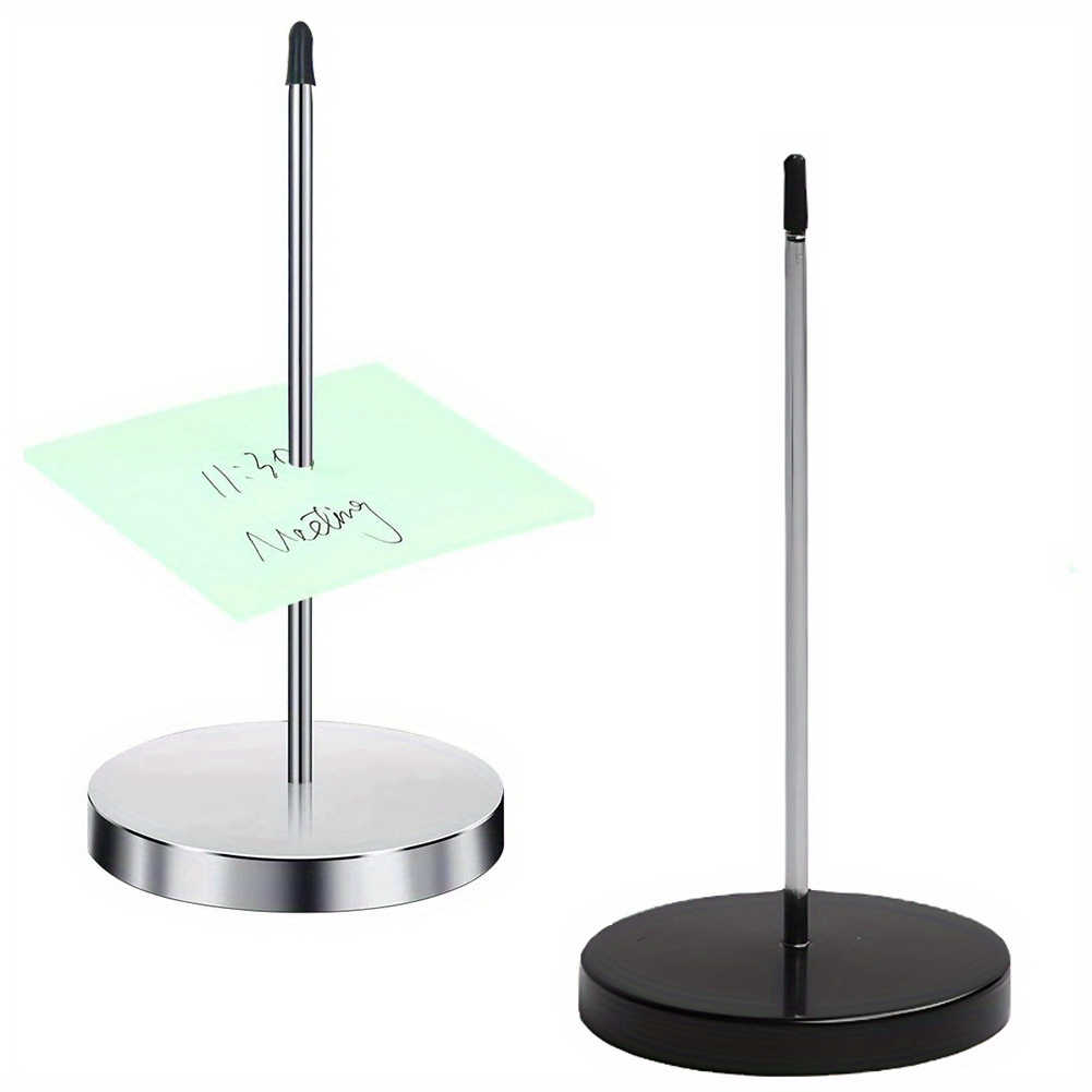 

1pc Stainless Steel Straight Rod Paper Memo Holder Fork For Receipt Receipt Note Spike Stick Kitchen Accessories Tools