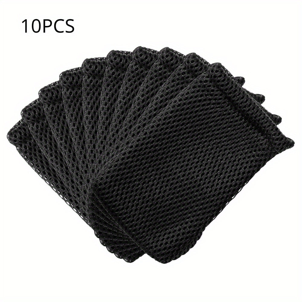 TEMU 3/10pcs Multi Purpose Portable Nylon Mesh Drawstring Storage Pouch Bag Travel Pouch For Digital Products